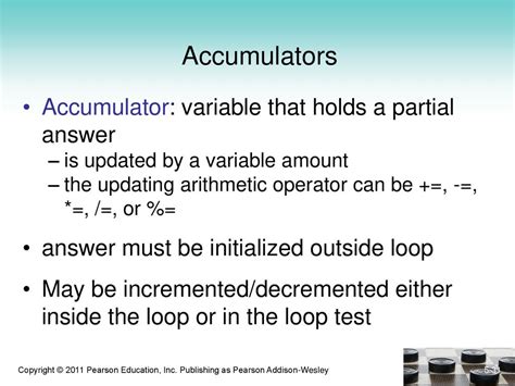 c++ accumulator.